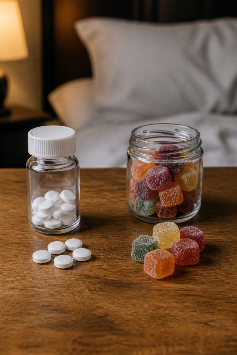Melatonin or THC for Sleep: Which Works Better?
