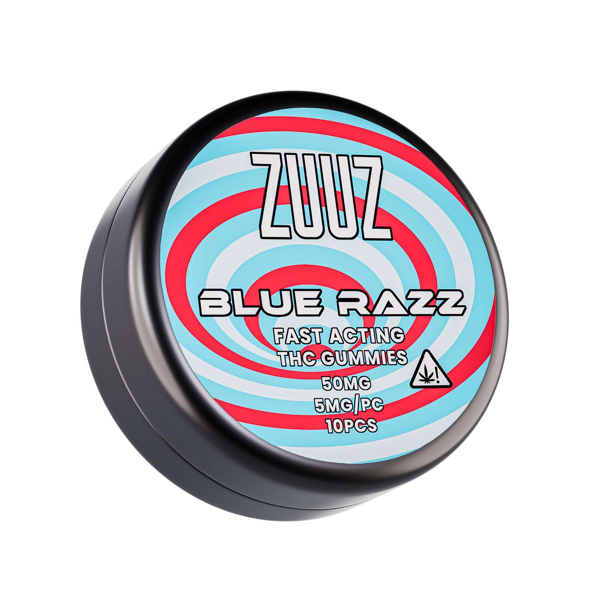 Blue Razz Delta-9 THC Gummies