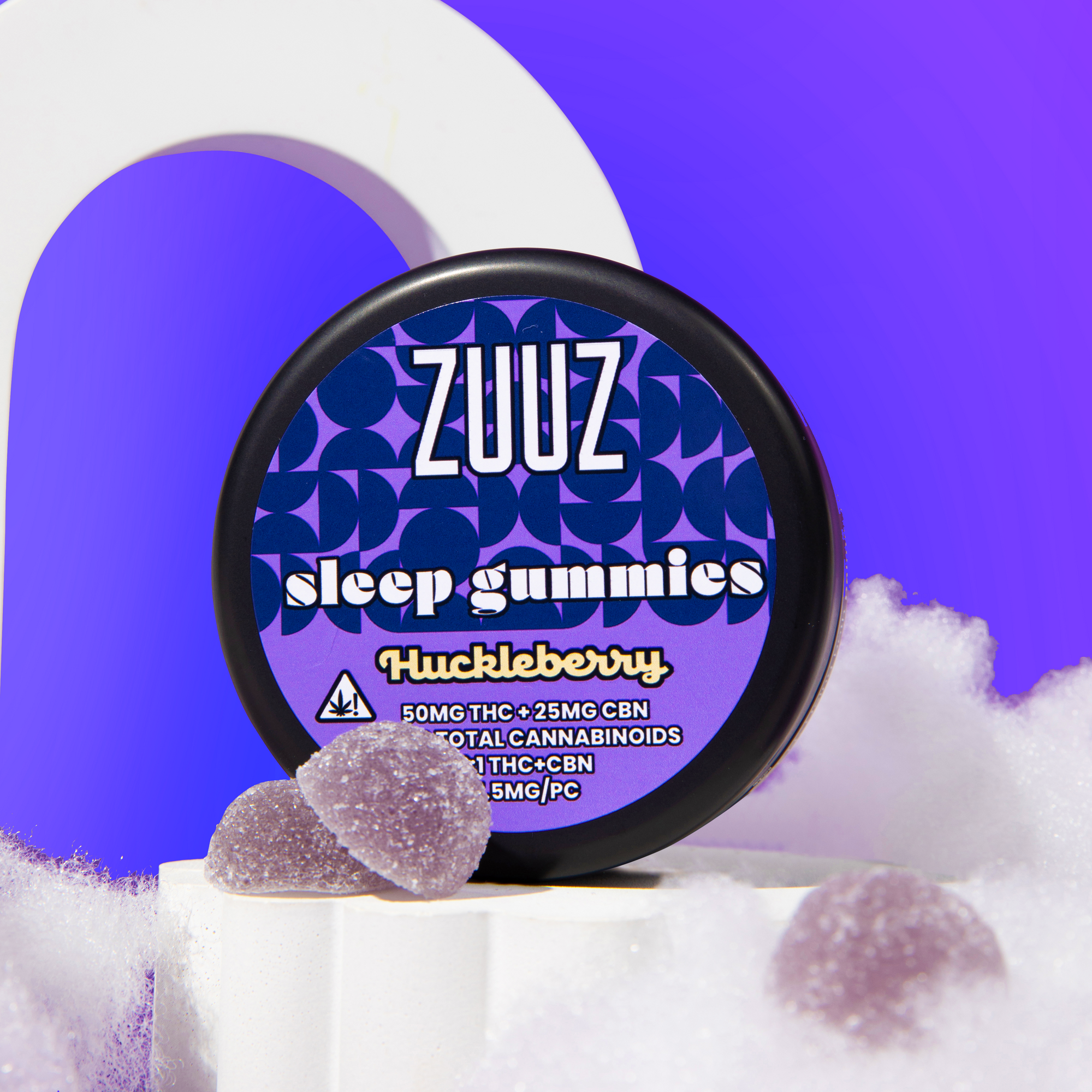 Sleep Gummies Huckleberry THC+CBN